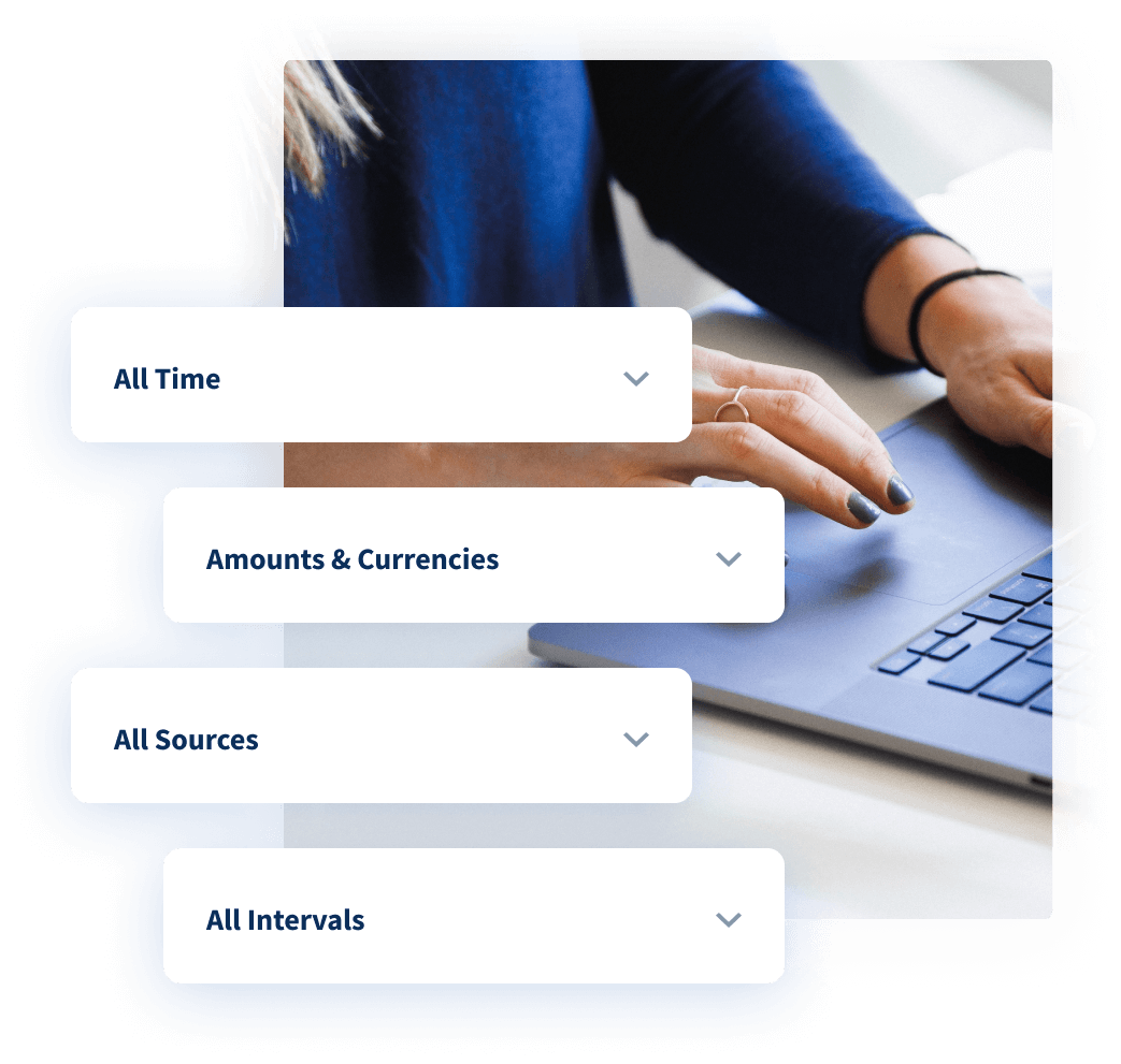 Use Advanced Donor Filters Use Advanced Donor Filters