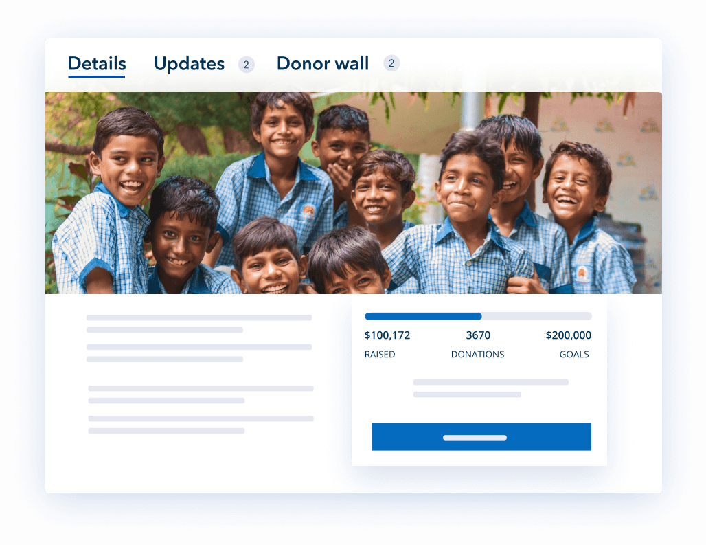 Expand your network of donors Expand your network of donors