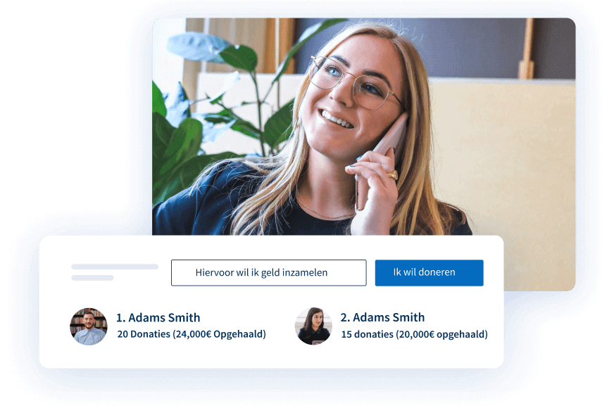 Laat uw supporters voor u instaan Laat uw supporters voor u instaan