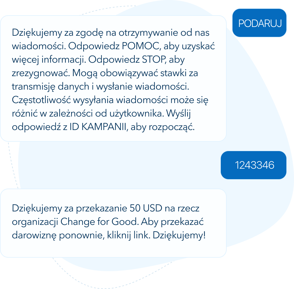 Key Feature of Donorbox Text to Give (“Repeat Donation”)